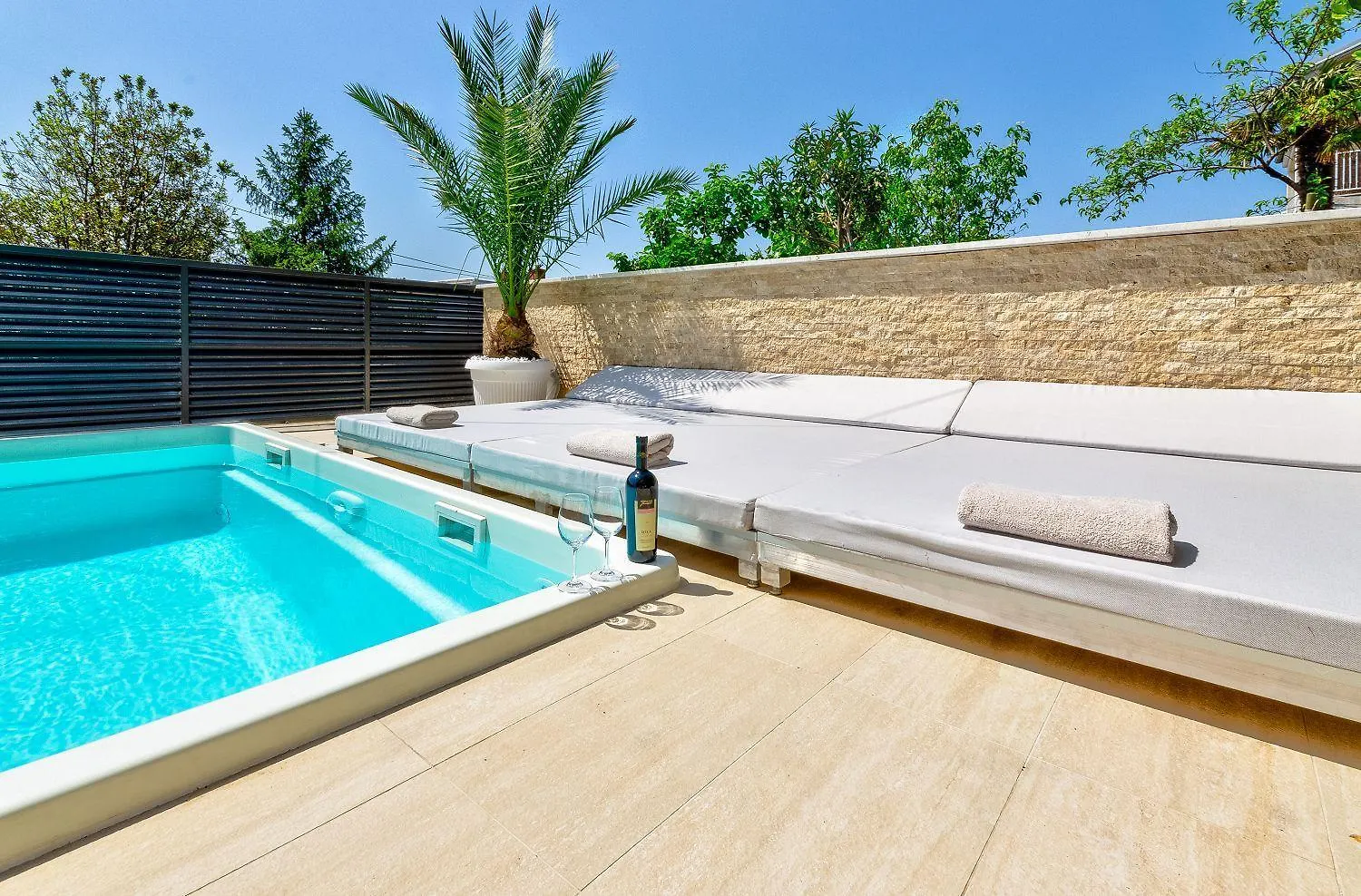 Traumhaftes Penthouse Nur 400 Meter Zum Strand Mit Beheizbarem Pool, Meerblick, Babybett, Grill Crikvenica