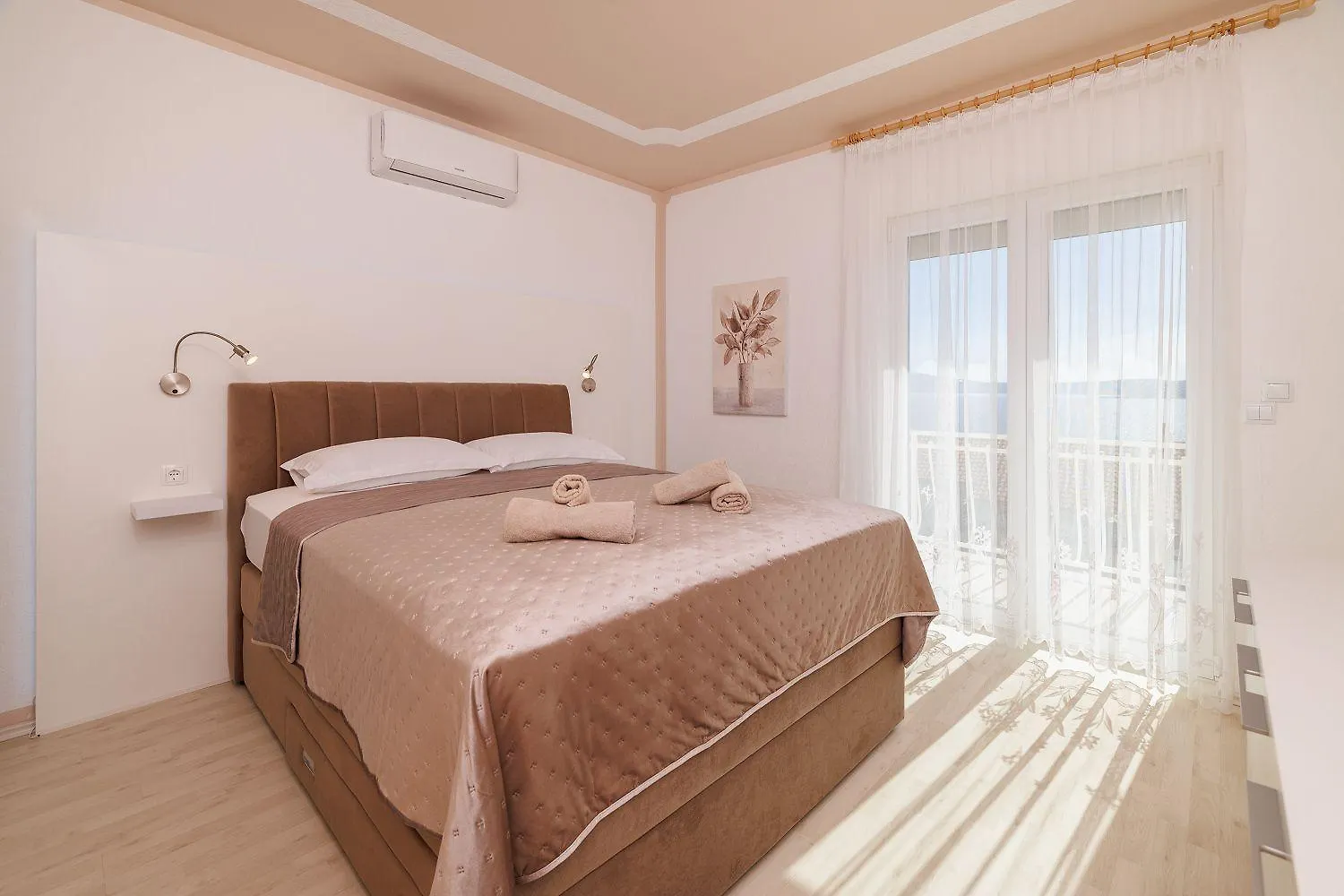 Apartment Traumhaftes Penthouse Nur 400 Meter Zum Strand Mit Beheizbarem Pool, Meerblick, Babybett, Grill Crikvenica
