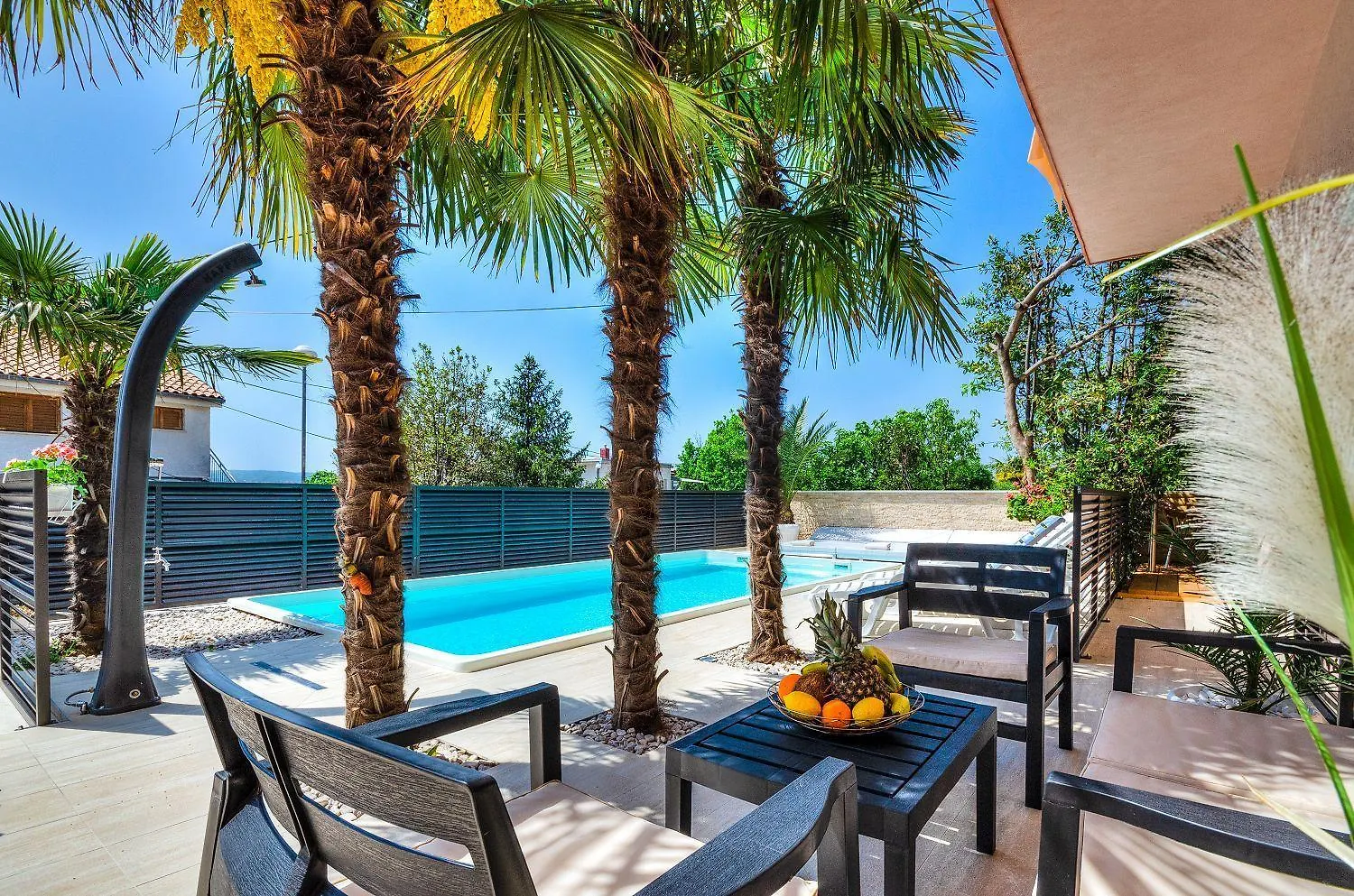 Traumhaftes Penthouse Nur 400 Meter Zum Strand Mit Beheizbarem Pool, Meerblick, Babybett, Grill Crikvenica